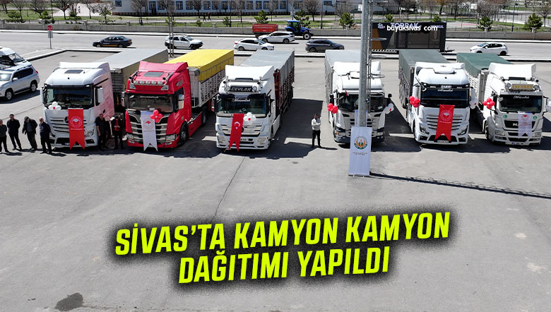 Sivas’ta 285 ton nohut tohumu çiftçilere dağıtıldı