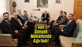 Vali Yılmaz Şimşek Savunma Sanayi Buluşması kapsamında sektör temsilcilerini makamında ağırladı!