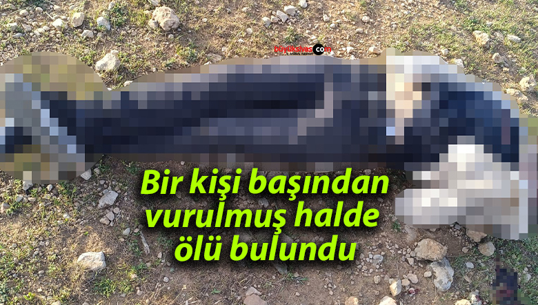 Bir kişi başından vurulmuş halde ölü bulundu