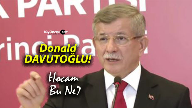 Ahmet Davutoğlu’nun saçları ışık kurbanı oldu! Sosyal medyada Trump benzetmesi gündem oldu!