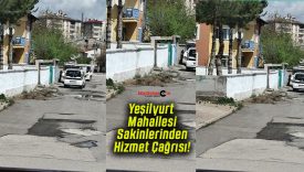Yeşilyurt Mahallesi Sakinlerinden Hizmet Çağrısı!