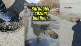 Sivas-Suşehri yolunda çile bitmiyor! Sürücüler çözüm bekliyor!