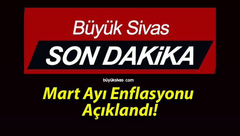 Mart Ayı Enflasyonu Açıklandı!