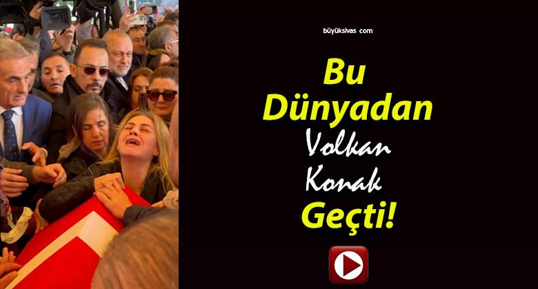 Volkan Konak’ın kızı Şimal Konak cenazede fenalaştı!