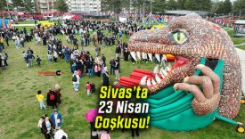 Sivas’ta 23 Nisan Coşkusu: Çocuk Şenliği Renkli Görüntülere Sahne Oldu!