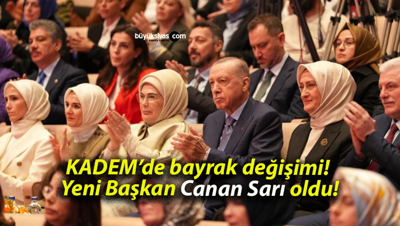 KADEM’de bayrak değişimi! Yeni Başkan Canan Sarı oldu!