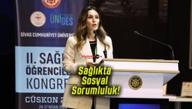 Dr. Çiğdem Olgun Şimşek CÜSKON2025 panelinde “Sağlıkta Sosyal Sorumluluk” konusunu anlattı!