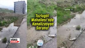 Tuzlugöl Mahallesi’nde Kanalizasyon Sorunu Vatandaşları Mağdur Ediyor!