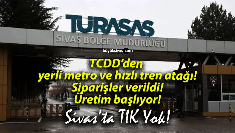 TCDD’den yerli metro ve hızlı tren atağı! Siparişler verildi! Üretim başlıyor!