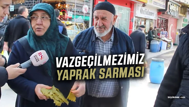 yaprak sarması