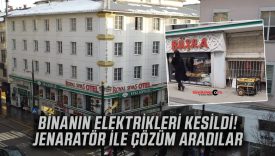 Eski Kızılay Hastanesinde elektrikler kesildi, esnaf jeneratöre yöneldi