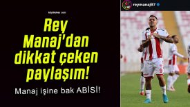 Rey Manaj’dan dikkat çeken paylaşım!