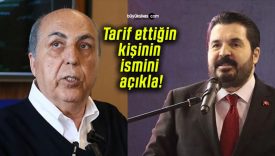 Aydın Ayaydın’dan Savcı Sayan’a çağrı: “Tarif ettiğin kişinin ismini açıkla”