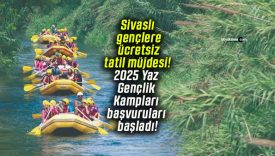 Sivaslı gençlere ücretsiz tatil müjdesi! 2025 Yaz Gençlik Kampları başvuruları başladı!