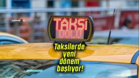 Taksilerde yeni dönem başlıyor! Ödemeler artık dijital kayıtla yapılacak!