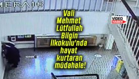 Vali Mehmet Lütfullah Bilgin İlkokulu’nda hayat kurtaran müdahale!