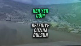 “Doğayı kirletmeyin, belediye çözüm bulsun”