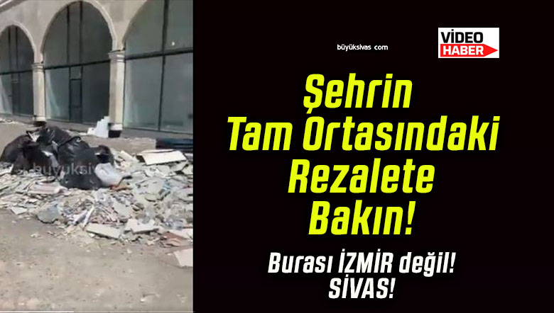 Şehrin Tam Ortasındaki Rezalete Bakın!