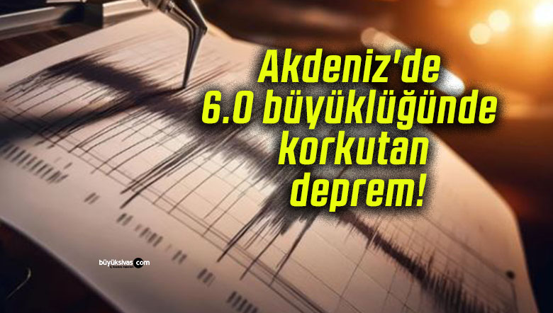deprem akdeniz