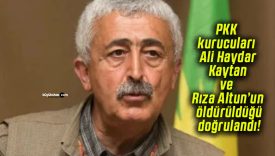 PKK kurucuları Ali Haydar Kaytan ve Rıza Altun’un öldürüldüğü doğrulandı!