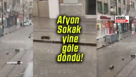 Afyon Sokak yine göle döndü!