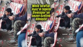 Minik taraftar Ayaz’ın tepkisi Sivasspor’un sezon özetine dönüştü!