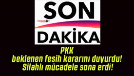 PKK beklenen fesih kararını duyurdu! Silahlı mücadele sona erdi!