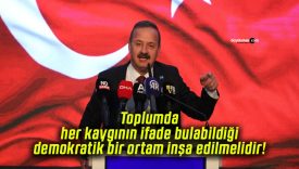 Toplumda her kaygının ifade bulabildiği demokratik bir ortam inşa edilmelidir!
