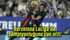 Barcelona LaLiga’da şampiyonluğunu ilan etti!