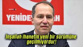 İnşallah ihanetin yeni bir sürümüne geçilmiyordur!