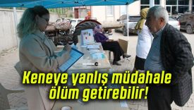 Keneye yanlış müdahale ölüm getirebilir!