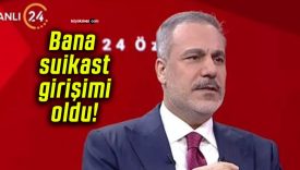 Bana suikast girişimi oldu!