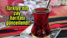 Türkiye’nin çay haritası güncellendi!