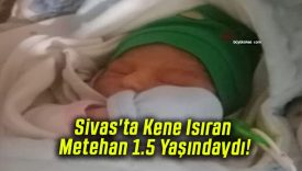 Sivas’ta Kene Isıran Metehan 1.5 Yaşındaydı!