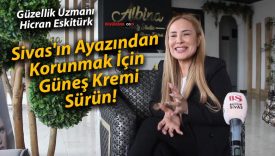 Sivas’ın Ayazından Korunmak İçin Güneş Kremi Sürün!