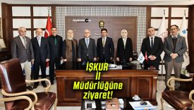 Vali Yılmaz Şimşek’ten İŞKUR İl Müdürlüğüne ziyaret!