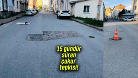 Sivas Mısmılırmak Caddesi’nde 15 gündür süren çukur tepkisi!