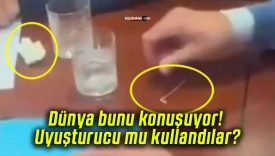 Dünya bunu konuşuyor! Uyuşturucu mu kullandılar?