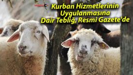 Kurban Hizmetlerinin Uygulanmasına Dair Tebliğ, Resmi Gazete’de
