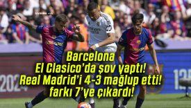 Barcelona El Clasico’da şov yaptı! Real Madrid’i 4-3 mağlup etti! farkı 7’ye çıkardı!