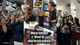 Yazar Maral Atmaca Sivas’ta okurlarıyla buluştu
