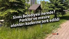 Sivas Belediyesi nerede? Parklar ve mesire alanları kaderine terk edildi