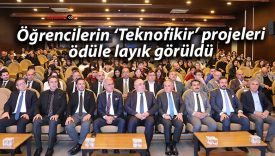 Öğrencilerin ‘Teknofikir’ projeleri ödüle layık görüldü