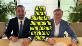 Arda Turan Shakhtar Donetsk’in yeni teknik direktörü oldu!