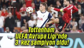 Tottenham UEFA Avrupa Ligi’nde 3. kez şampiyon oldu!