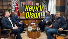 Aksu’dan Vakıflar Bölge Müdürü Mehmet Ali Çalışkan’a ziyaret!