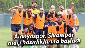 Alanyaspor, Sivasspor maçı hazırlıklarına başladı