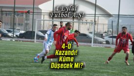 Sivas 4 Eylül Futbol A.Ş 4-0 Kazandı! Küme Düşecek Mi?
