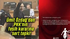 Ümit Özdağ’dan PKK’nın fesih kararına sert tepki!