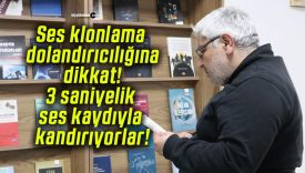 Ses klonlama dolandırıcılığına dikkat! 3 saniyelik ses kaydıyla kandırıyorlar!